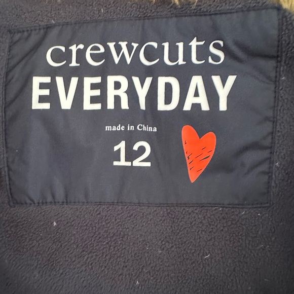 Perfect condition crewcuts duffle coat sz 12 navy - Picture 4 of 9